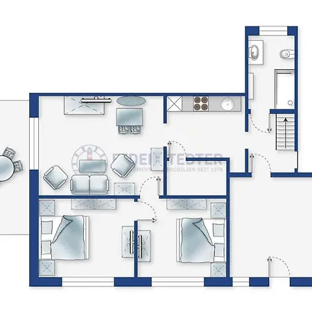 Wohnung 3 Norderoog Id 472 Apartment