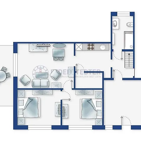 Appartamento 3 Norderoog Id 472 *